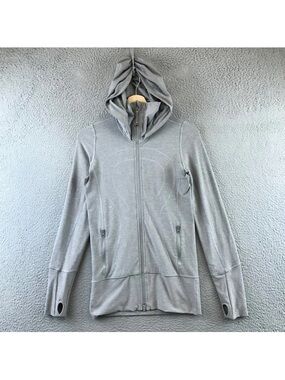 Lululemon Women's Gray Hooded Jacket